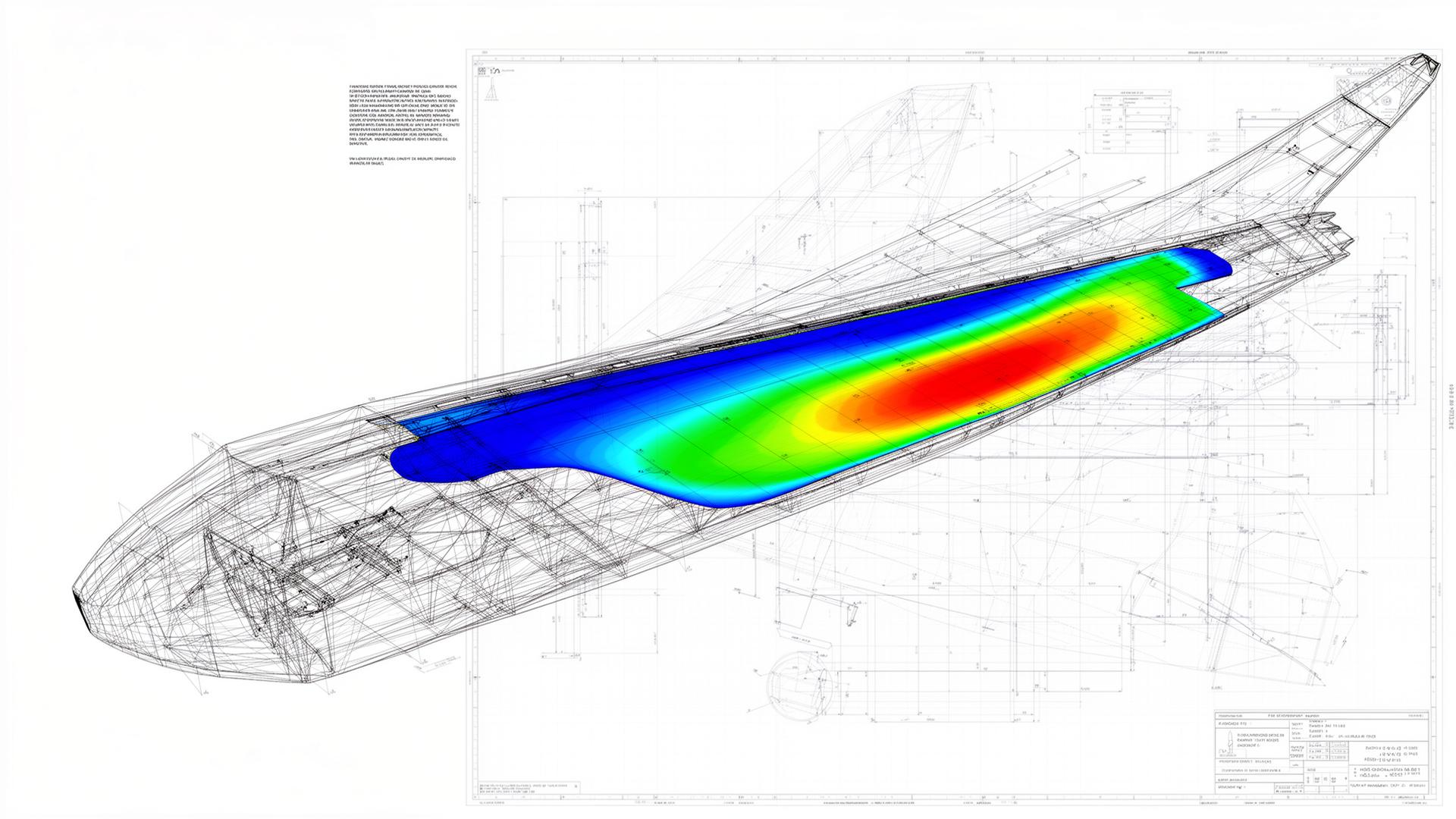 Wing FEA visualisation